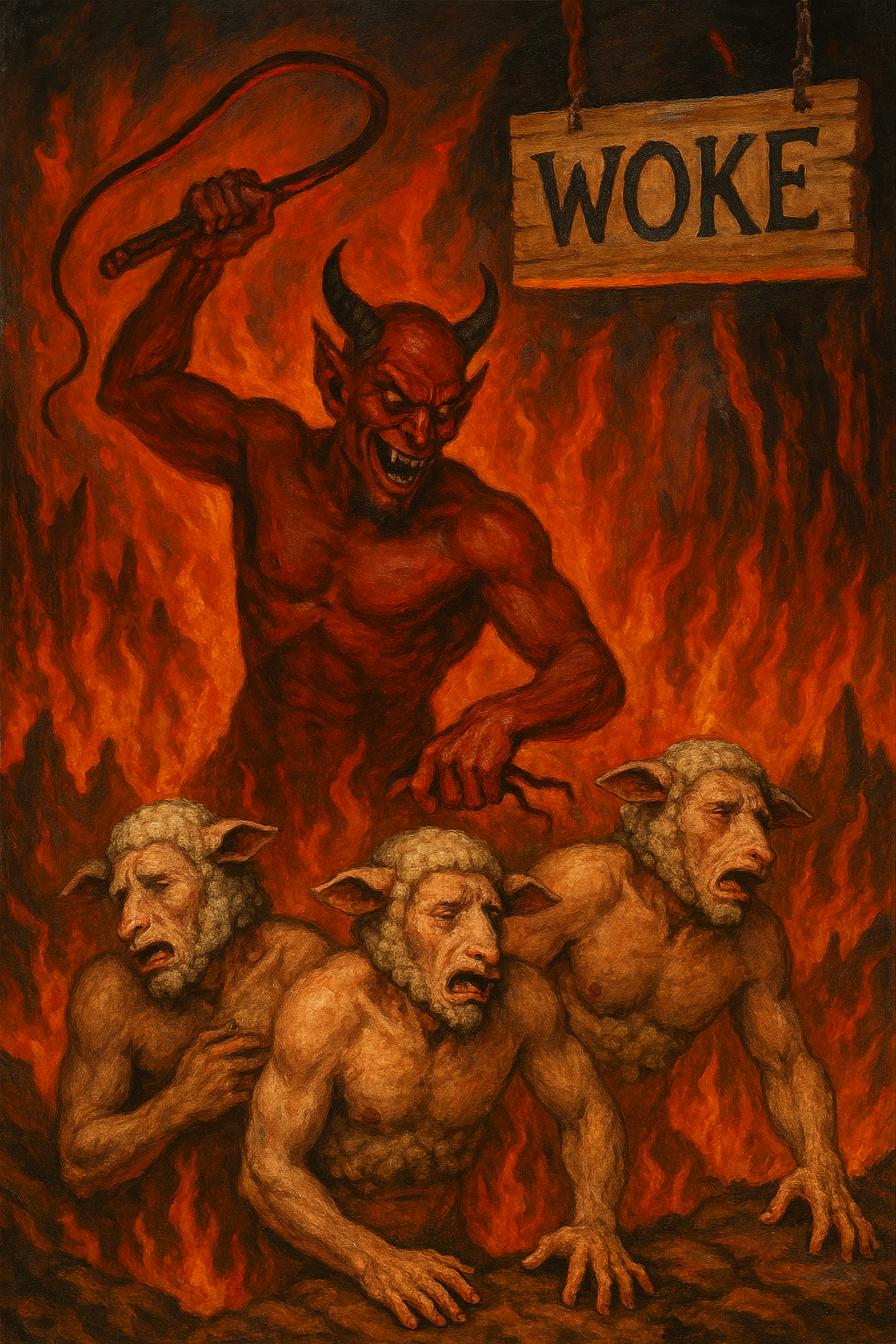 Asomados al averno del mundo woke